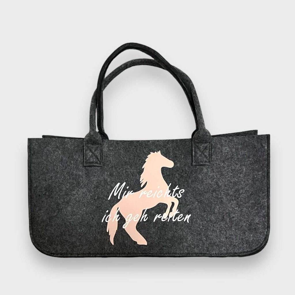 Tasche reiten