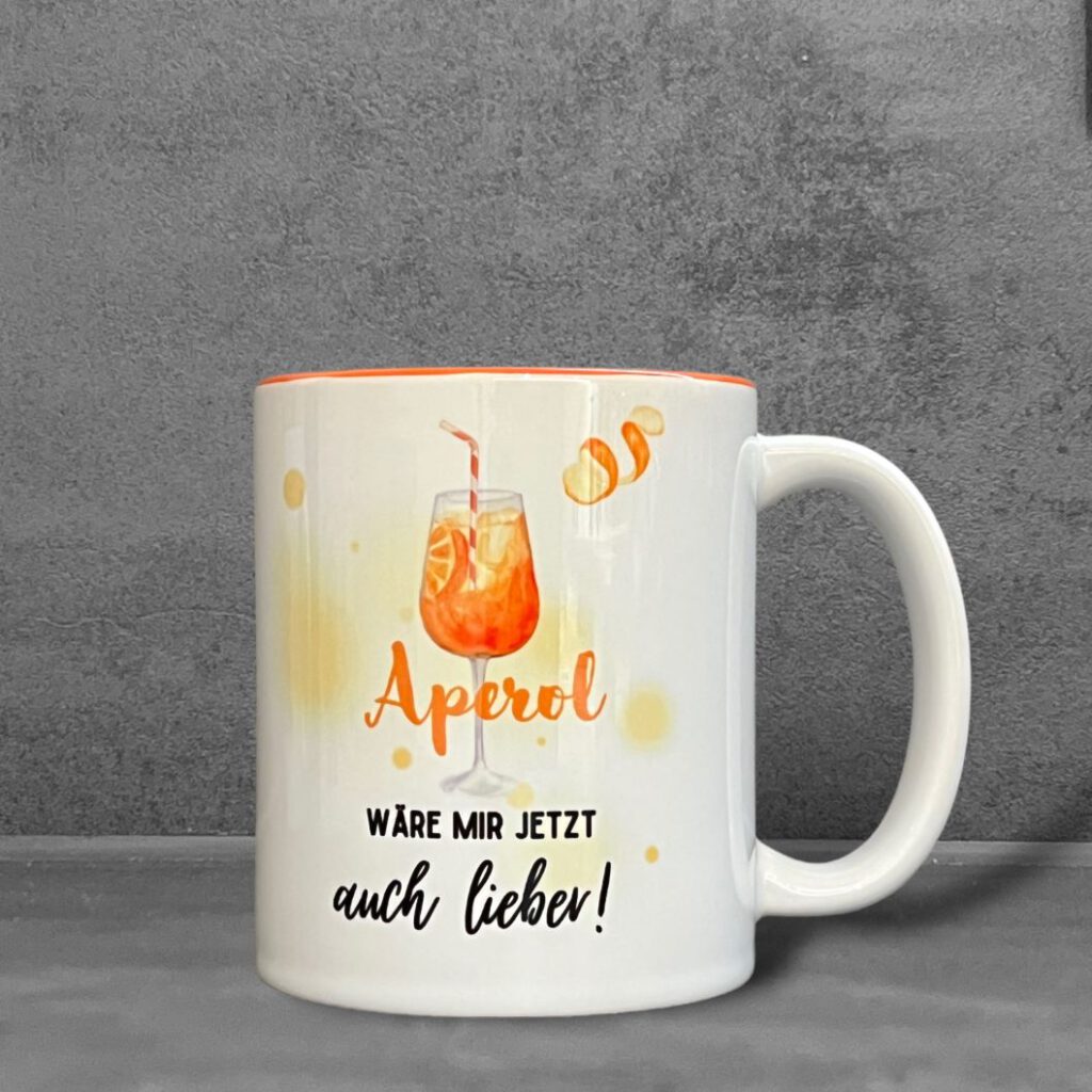 Tasse Orange aperol