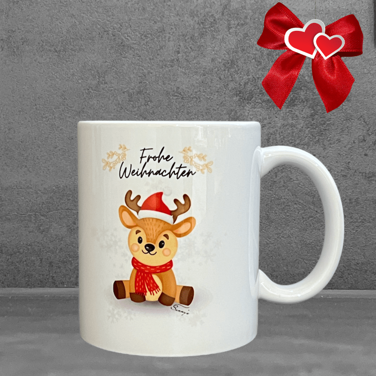 Tasse Weihnachten Rentier